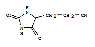 4-Imidazolidinepropanenitrile,2,5-dioxo-