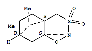 4H-4a,7-Methanooxazirino[3,2-i][2,1]benzisothiazole,tetrahydro-9,9-dimethyl-, 3,3-dioxide, (4aS,7R,8aS)-