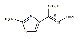 4-Thiazoleacetic acid, a-[(acetyloxy)imino]-2-amino-, (aZ)-