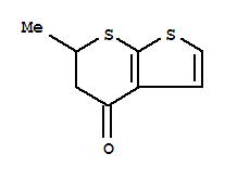 4H-Thieno[2,3-b]thiopyran-4-one,5,6-dihydro-6-methyl-