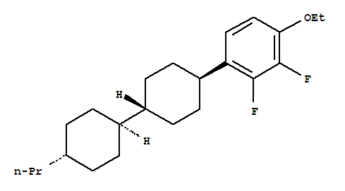 1-Ethoxy-2,3-difluoro-4-[(trans,trans)-4'-propyl[1,1'-bicyclohexyl]-4-yl]-benzene