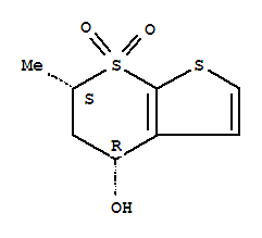 5,6-dihydro-(R,S)-4-acetoxy-(S)-6-methy1 -4H-thien...
