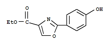 Ethyl 2-(4'-hydroxyphenyl)-1,3-oxazole-4-carboxylate
