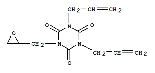 1,3,5-Triazine-2,4,6(1H,3H,5H)-trione,1-(2-oxiranylmethyl)-3,5-di-2-propen-1-yl-  
