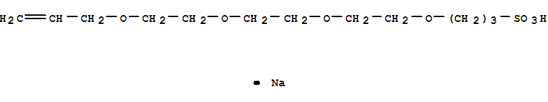 4,7,10,13-Tetraoxahexadec-1-enesulfonicacid, sodium salt (1:1)