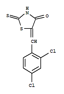4-Thiazolidinone,5-[(2,4-dichlorophenyl)methylene]-2-thioxo-