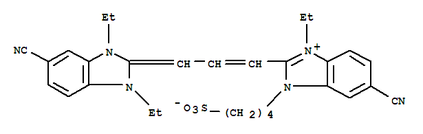 5,5'-DICYANO-3-(4-SULFOBUTYL)-1,1',3'-TRIETHYLIMIDACARBOCYANINE BETAINE