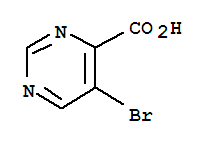 4-Pyrimidinecarboxylicacid, 5-bromo-
