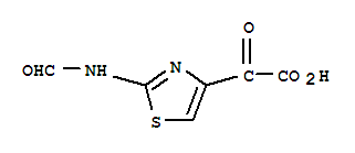 4-Thiazoleacetic acid,2-(formylamino)-a-oxo-