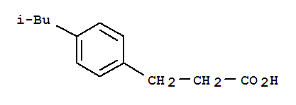 Benzenepropanoic acid,4-(2-methylpropyl)-