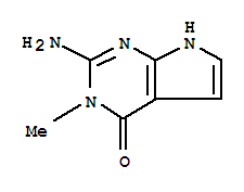 4H-Pyrrolo[2,3-d]pyrimidin-4-one,2-amino-3,7-dihydro-3-methyl-