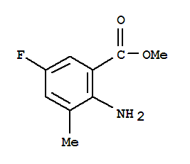 Benzoicacid, 2-amino-5-fluoro-3-methyl-, methyl ester