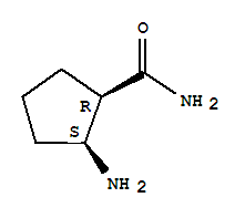 Cyclopentanecarboxamide,2-amino-, (1R,2S)-rel-