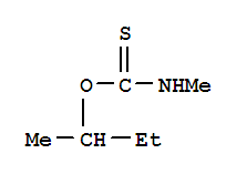 N-methylcarbamothioic acid O-butan-2-yl ester