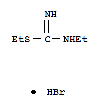 Carbamimidothioic acid,ethyl-, ethyl ester, monohydrobromide (9CI)