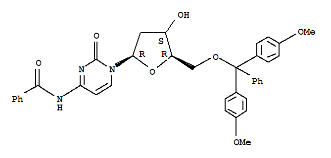 Cytidine,N-benzoyl-5'-O-[bis(4-methoxyphenyl)phenylmethyl]-2'-deoxy-