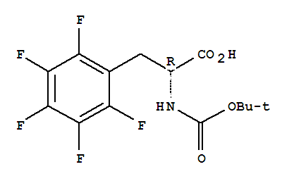 D-Phenylalanine,N-[(1,1-dimethylethoxy)carbonyl]-2,3,4,5,6-pentafluoro-