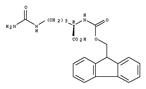 (2R)-5-(carbamoylamino)-2-(9H-fluoren-9-ylmethoxycarbonylamino)pentanoic acid
