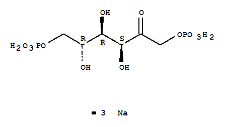 D-Fructose,1,6-bis(dihydrogen phosphate), sodium salt (1:3)