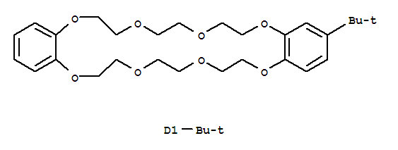 Dibenz[b,n][1,4,7,10,13,16,19,22]octaoxacyclotetracosin,2,16(or2,17)-bis(1,1-dimethylethyl)-6,7,9,10,12,13,20,21,23,24,26,27-dodecahydro-