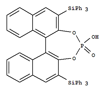 (R)-(-)-3,3'-BIS(TRIPHENYLSILYL)-1,1'-BINAPHTHYL-2,2'-DIYL HYDROGENPHOSPHATE, 95%