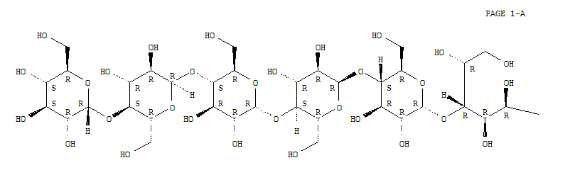 D-Glucose, O-a-D-glucopyranosyl-(1®4)-O-a-D-glucopyranosyl-(1®4)-O-a-D-glucopyranosyl-(1®4)-O-a-D-glucopyranosyl-(1®4)-O-a-D-glucopyranosyl-(1®4)-