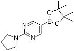 2-(PYRROLIDIN-1-YL)PYRIMIDINE-5-BORONIC ACID PINACOL ESTER