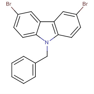 9-Benzyl-3,6-dibromocarbazole  