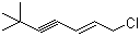 (C9H13Cl) TRANS-1-CHLORO-6,6-DIMETHYL-2-HEPTENE-4-YNE; 1-Chloro-6,6-Dimethyl-2-Heptene-4-Yne; 1-Chloro-6,6-dim...