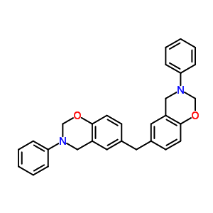 3-phenyl-6-[(3-phenyl-2,4-dihydro-1,3-benzoxazin-6-yl)methyl]-2,4-dihydro-1,3-benzoxazine