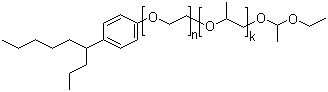 Oxirane, methyl-, polymer with oxirane, 1-ethoxyethyl 4-tripropylenephenyl ether