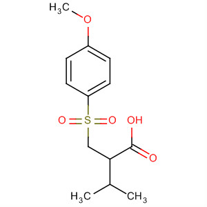 Butanoic acid, 2-[[(4-methoxyphenyl)sulfonyl]methyl]-3-methyl-