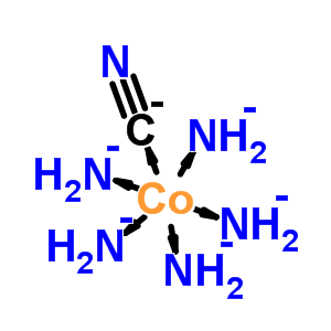 Cobalt (2+), pentaammine(cyano-C)-, dichloride, (OC-6-21)-  