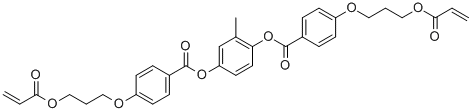 Benzoic acid, 4-[4-[(1-oxo-2-propenyl)oxy]butoxy]-,2,3,6,7,10,11-triphenylenehexayl ester