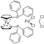 1,1'-Bis(diphenylphosphino)ferrocene-palladium(II)dichloride dichloromethane