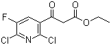 Ethyl-2,6-Dichloro-5-Fluoro Pyridine-3-Acetoacetate