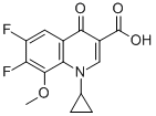 1-Cyclopropyl-6,7-difluoro-1,4-dihydro-8-methoxy-4-oxo-3-quinoline carboxylic acid