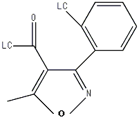 4-Isoxazolecarbonylchloride, 3-(2-chlorophenyl)-5-methyl-