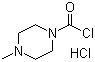 4-methylpiperazine-1-carbonyl chloride monohydrochloride
