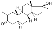 2a,17a-dimethyl-5a-androst-3-one-17B-ol (Superdrol)