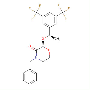 (2R)-4-BENZYL-2-{(1R)-1-[3,5-BIS(TRIFLUOROMETHYL)PHENYL]ETHOXY}MORPHOLIN-3-ONE