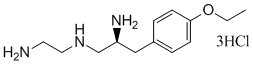 (S)-N1-(2-aminoethyl)-3-(4-ethoxyphenyl)propane-1,2-diamine.3HCl