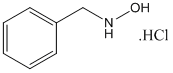 N-Benzylhydroxylamine hydrochloride（29601-98-7）