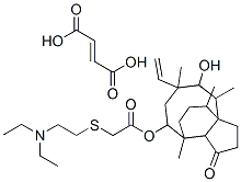 Tiamulin Hydrogen Famarate, Tiamulin, 55297-96-6, C28H47NO4S.C4H4O4
