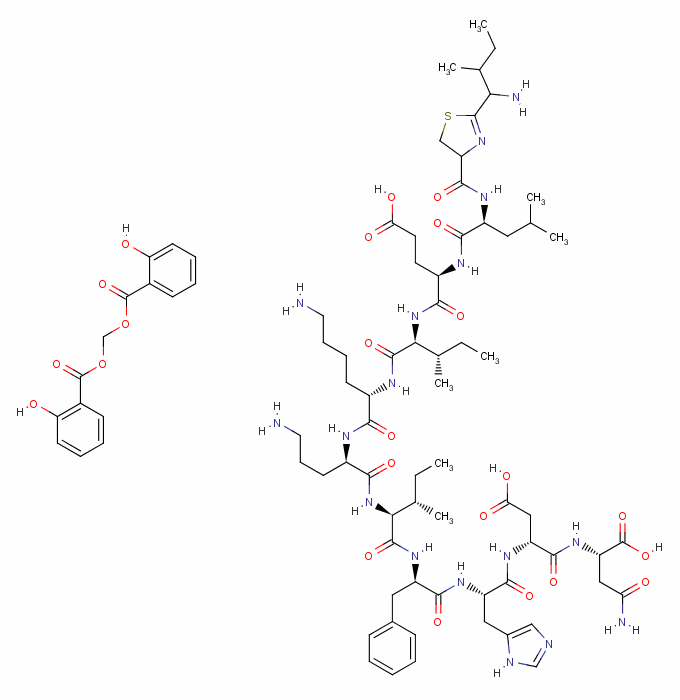 Bacitracin Methylene Disalicylate, BMD, 55852-84-1, C15H12O6