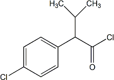 3-Methyl-2-(4-chlorophenyl)butyryl chloride