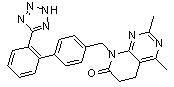Pyrido[2,3-d]pyrimidin-7(6H)-one,5,8-dihydro-2,4-dimethyl-8-[[2'-(2H-tetrazol-5-yl)[1,1'-biphenyl]-4-yl]methyl]-