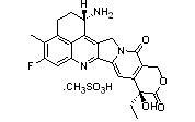 10H,13H-Benzo[de]pyrano[3',4':6,7]indolizino[1,2-b]quinoline-10,13-dione,1-amino-9-ethyl-5-fluoro-1,2,3,9,12,15-hexahydro-9-hydroxy-4-methyl-, (1S,9S)-