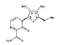 Pyrazinecarboxamide, 3,4-dihydro-3-oxo-4-(2,3,5-tri-O-acetyl-β-D-ribofuranosyl)- (9CI)