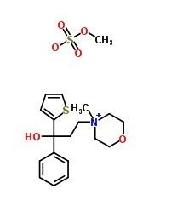 4-[3-Hydroxy-3-phenyl-3-(2-thienyl)propyl]-4-methylmorpholin-4-ium methyl sulfate